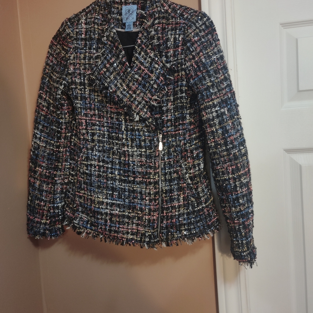 CeCe Beautiful Jacket with a very cool design